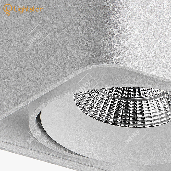 21252x Monocco Lightstar: Adjustable Spot Light Fixture 3D model image 2