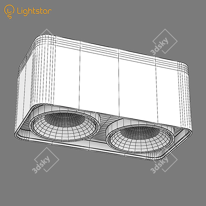 21252x Monocco Lightstar: Adjustable Spot Light Fixture 3D model image 3