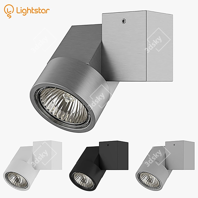 Illumo Lightstar - Modern Spot Ceiling Light 3D model image 1