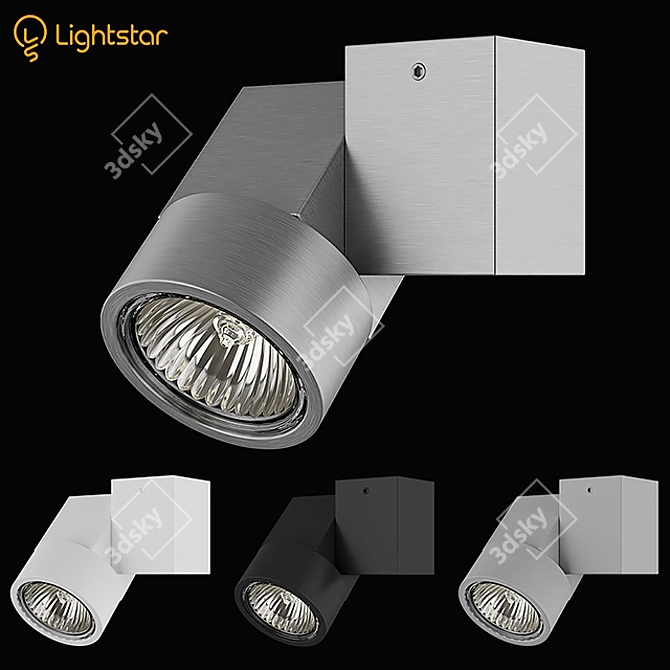 Illumo Lightstar - Modern Spot Ceiling Light 3D model image 2