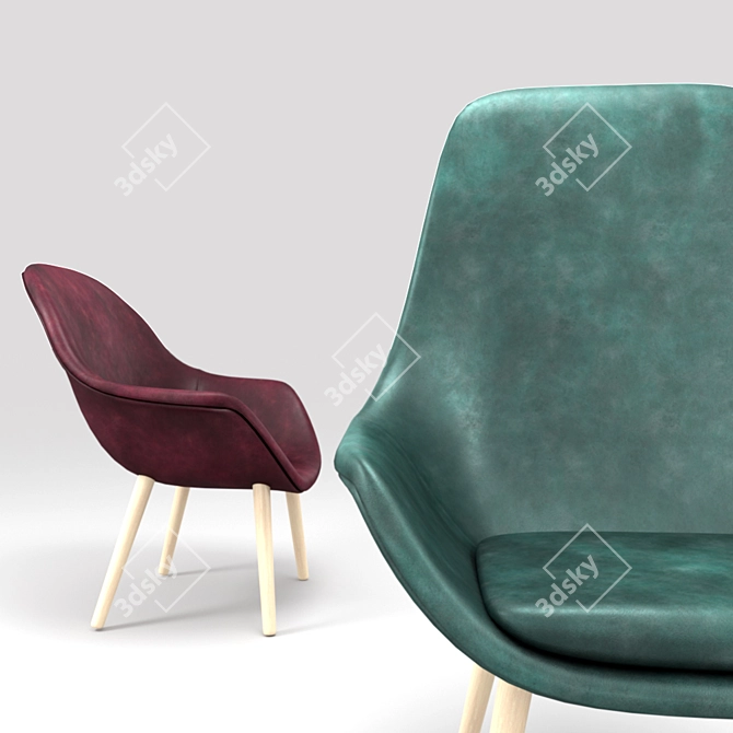 Danish Design: HAY Furniture 3D model image 2
