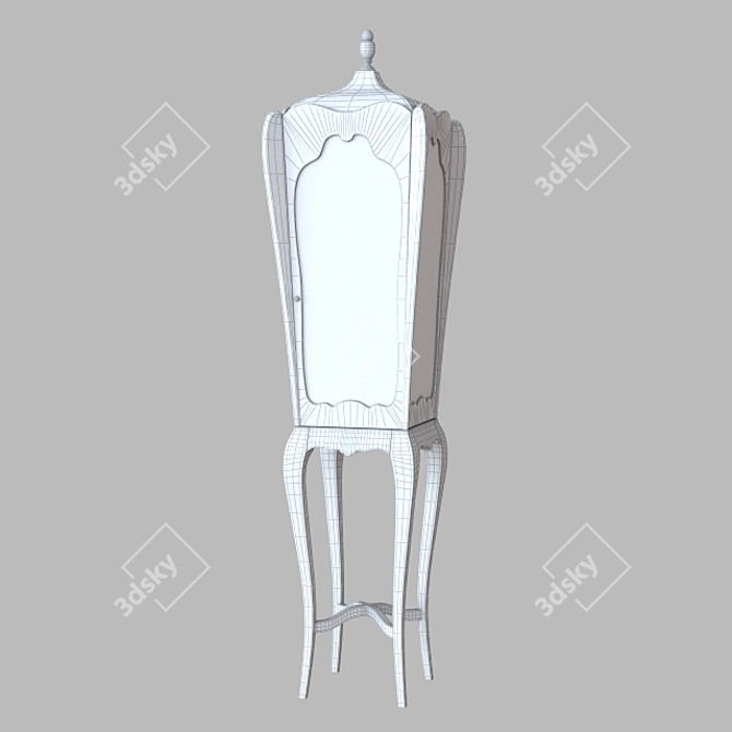 Boca Do Lobo Palatino - Elegant Display Cabinet 3D model image 2