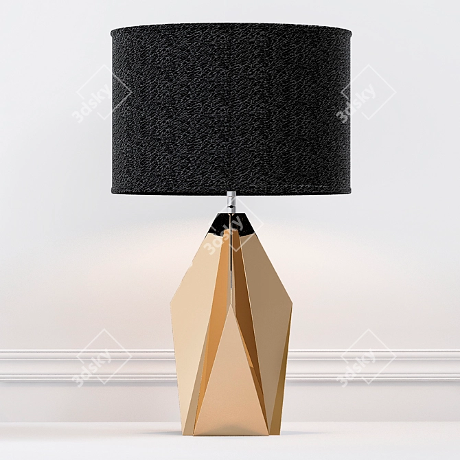  Elegant Setai Table Lamp 3D model image 1