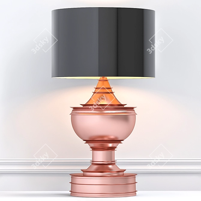 Silom Eichholtz Table Lamp 3D model image 1