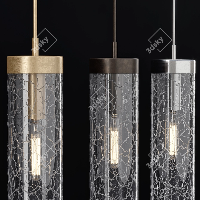 Kelly Wearstler Liaison Pendant Light: Elegant Ceiling Illumination 3D model image 2