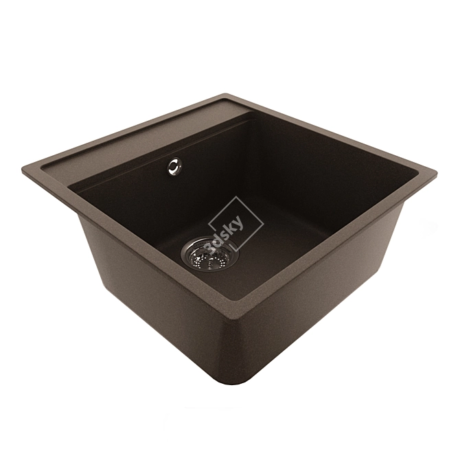 SCHOCK NEMO 50: Stylish Sink Solution 3D model image 1