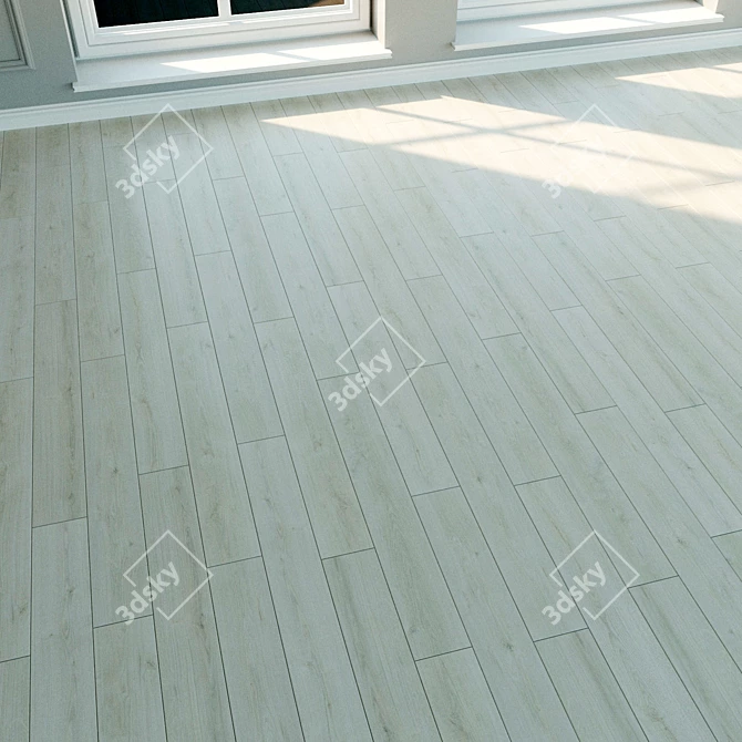 Evoke Natural Oak Laminate 3D model image 2