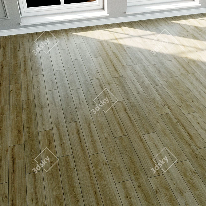 Evoke Trend Oak Laminate 3D model image 2