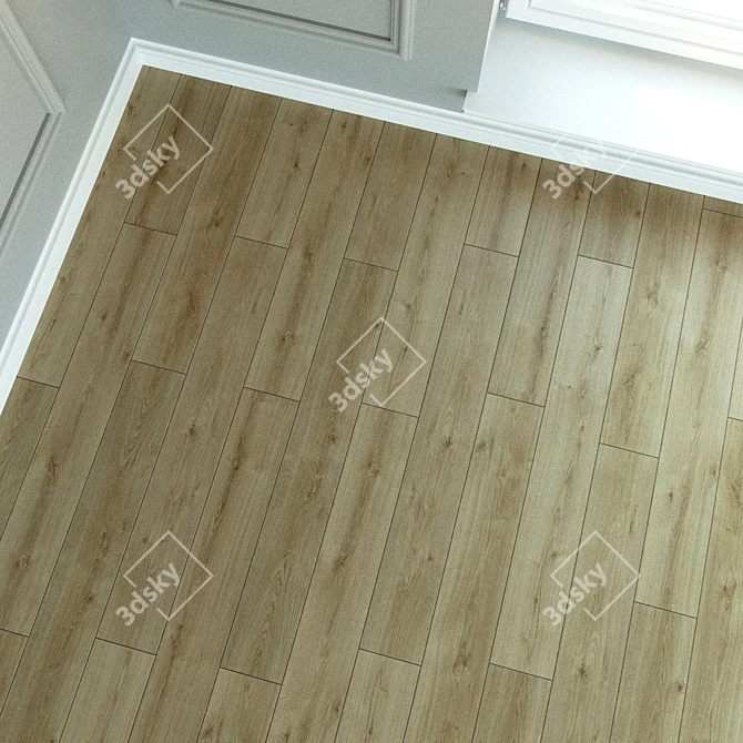 Evoke Trend Oak Laminate 3D model image 3