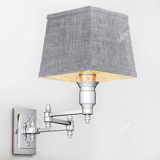 Swing Lexington Wall Lamp 3D model image 1