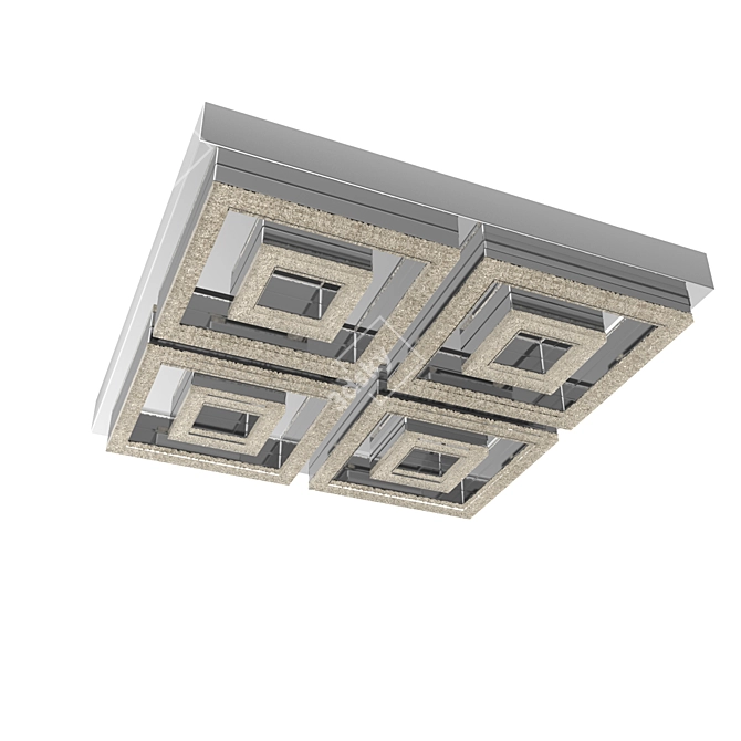 FRADELO LED Ceiling Light: Modern Elegance 3D model image 1