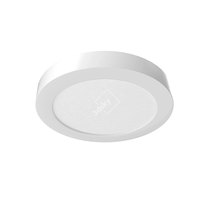 FUEVA1 LED Downlight: Stylish, Efficient, Warm 3D model image 1