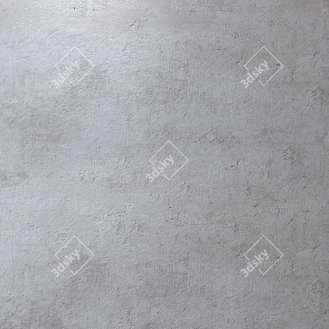 Seamless Concrete Wall Texture 3D model image 3