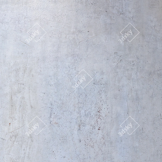 Seamless Concrete Wall Texture 3D model image 3