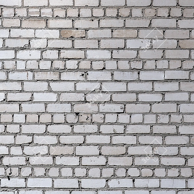 Seamless 4K Brick Texture 3D model image 3