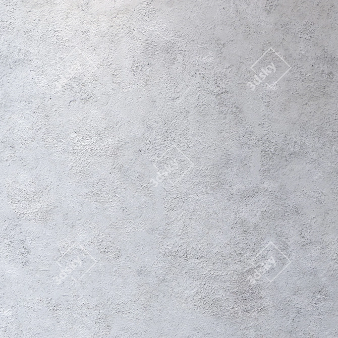 Seamless 4K Plaster Texture 3D model image 3