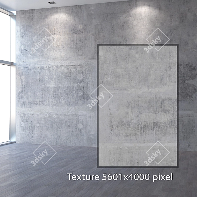 

"Seamless Concrete Texture 4K 3D model image 2