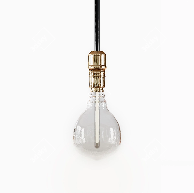 Modern Classic Bulb Lamp 3D model image 2