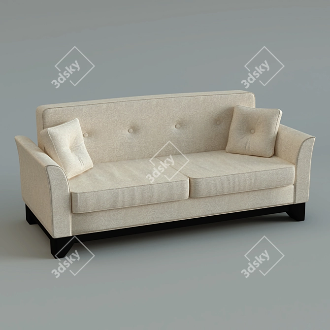 ComfortPlus Sofa 3D model image 1