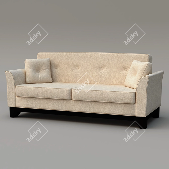 ComfortPlus Sofa 3D model image 2