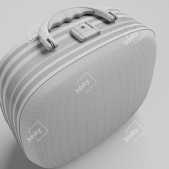 Sleek HP802M Hair Styling Case 3D model image 3