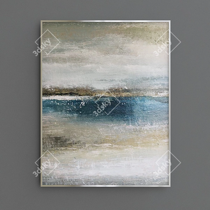 Ocean Serenity Canvas Prints 3D model image 3