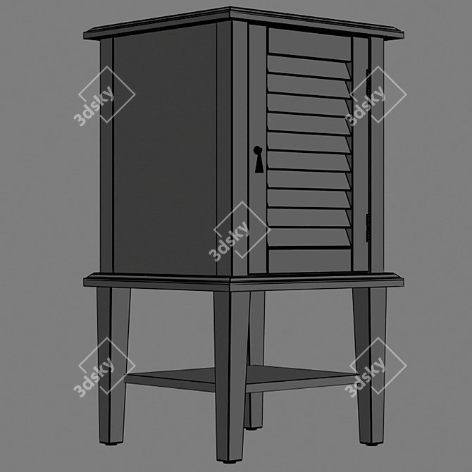 Modern Storage Solution 3D model image 3