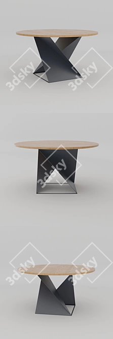 Modern Natisa Cube Table 3D model image 2