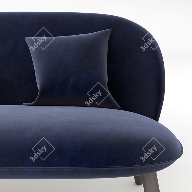 ACE Sofa: Modern and Stylish Comfort 3D model image 2