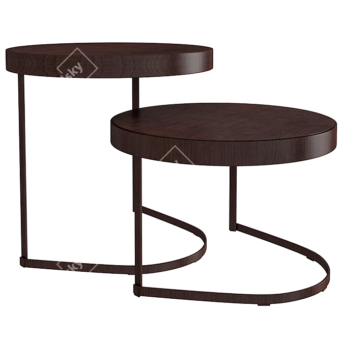 Minimalist Modern Coffee Tables 3D model image 1