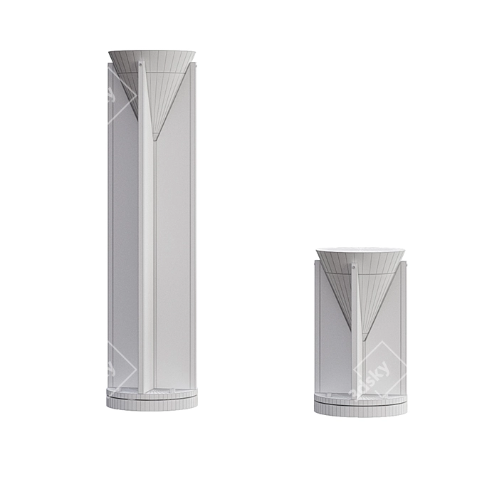 Thorn Bollard Avenue Light 3D model image 2