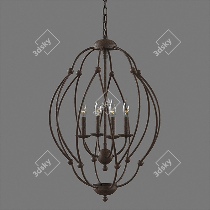 Bronx Pendant - Stylish Lighting for Your Home 3D model image 1