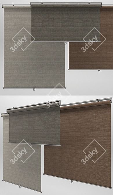 Adjustable Roller Blinds - IKEA 3D model image 2