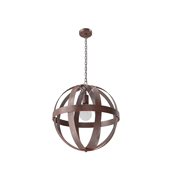 Elegant WESTBURY Suspension Light 3D model image 1