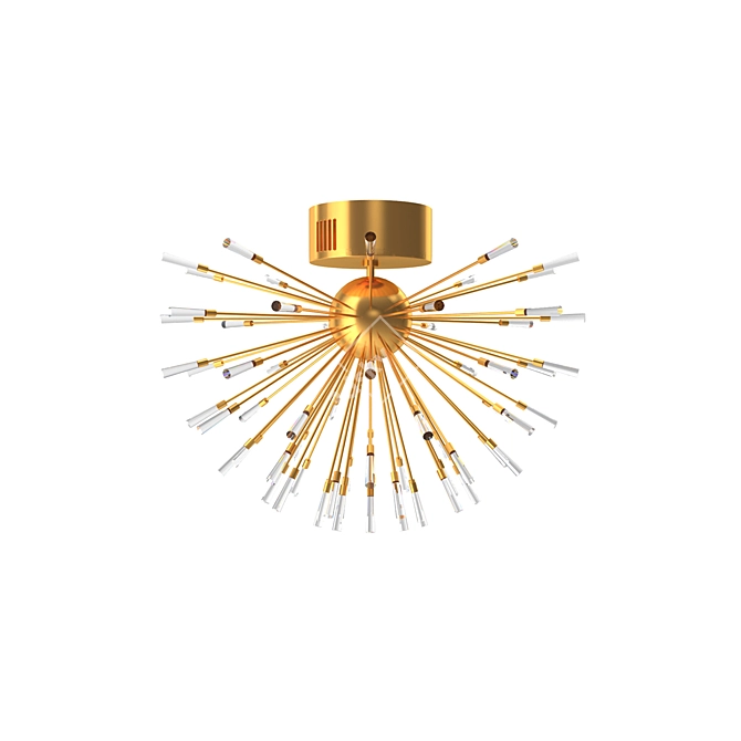 Sleek and Stylish VIVALDO Ceiling Light 3D model image 1