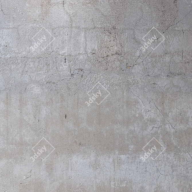 Seamless Concrete Texture: 4K Resolution 3D model image 3