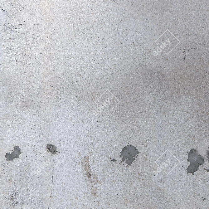 4K Seamless Stucco Texture: Realistic & Versatile 3D model image 3