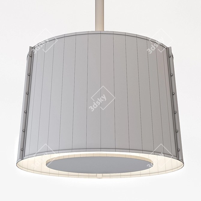 Bari Pendant Lamp: Elegant, Versatile Lighting 3D model image 3