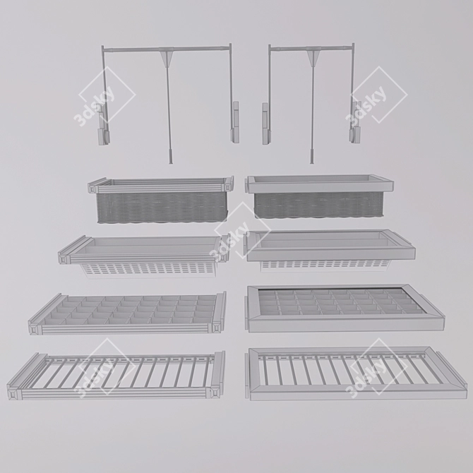 Closet Organizer: Neat & Tidy 3D model image 2