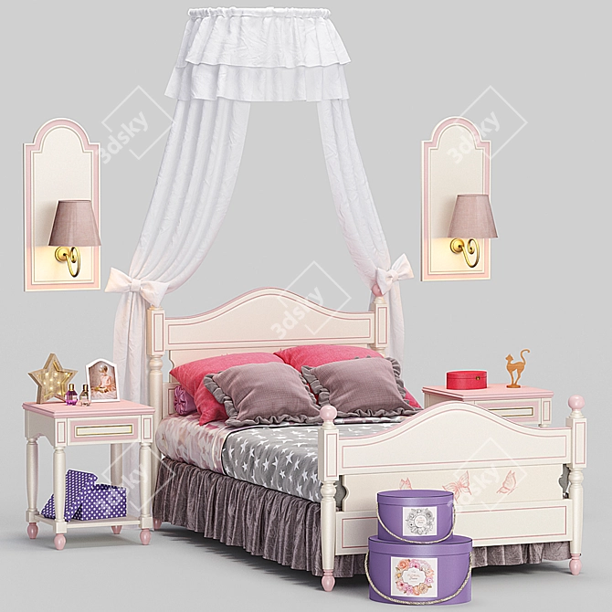 Italian Baby Happy Night Set - Ferretti's Finest! 3D model image 1