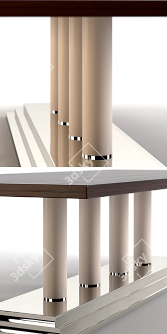 Eraclito Heritage Table: Elegant, Functional, and High-Quality 3D model image 2