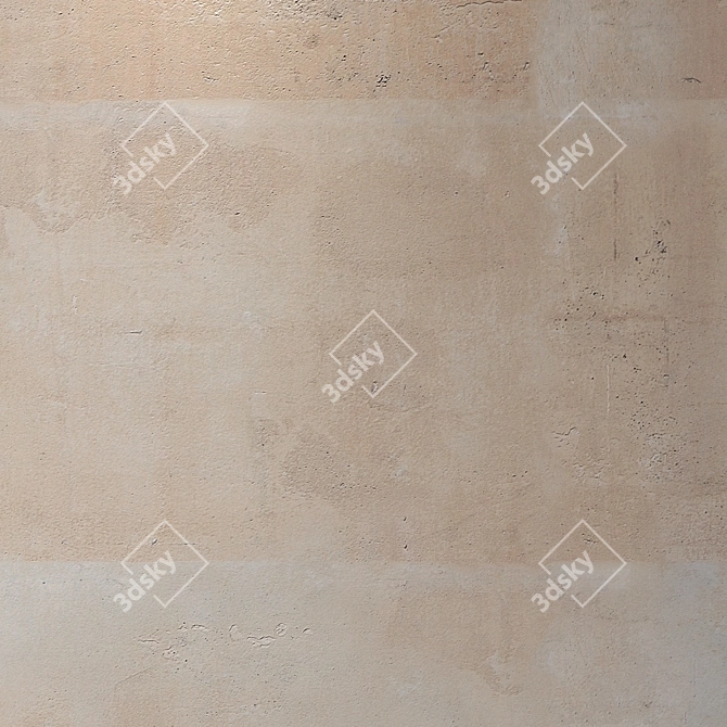 Seamless 4K Concrete Wall Texture 3D model image 3