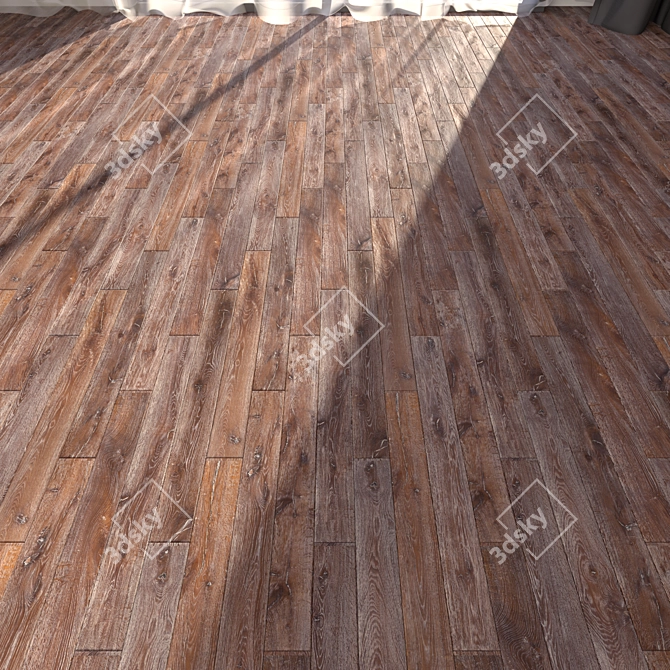  Resplendent Genova Parquet: Exquisite Design & Unmatched Quality 3D model image 1