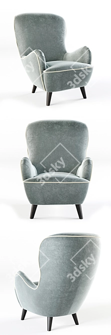 La Fibule Hepburn Armchair 3D model image 2