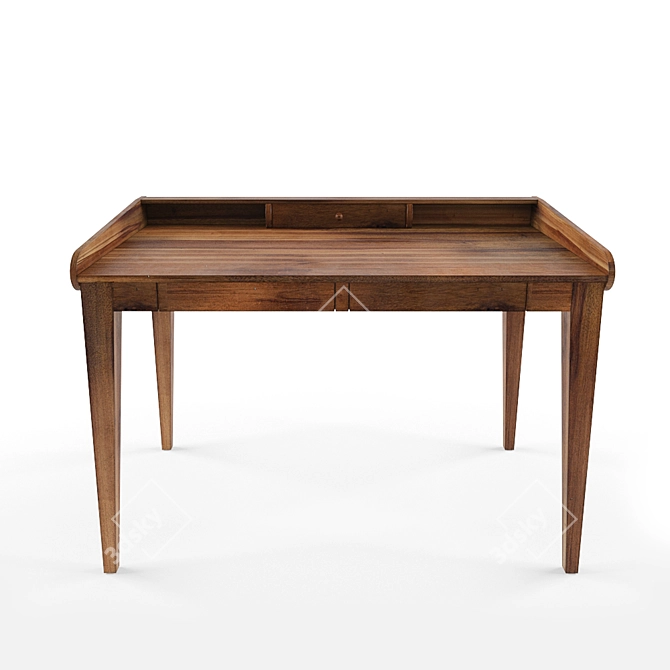 Authentico Lady's Table: Stylish and Functional 3D model image 1
