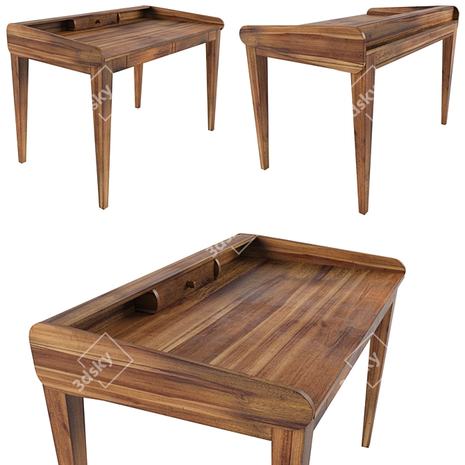 Authentico Lady's Table: Stylish and Functional 3D model image 2