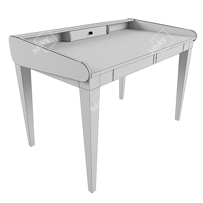 Authentico Lady's Table: Stylish and Functional 3D model image 3