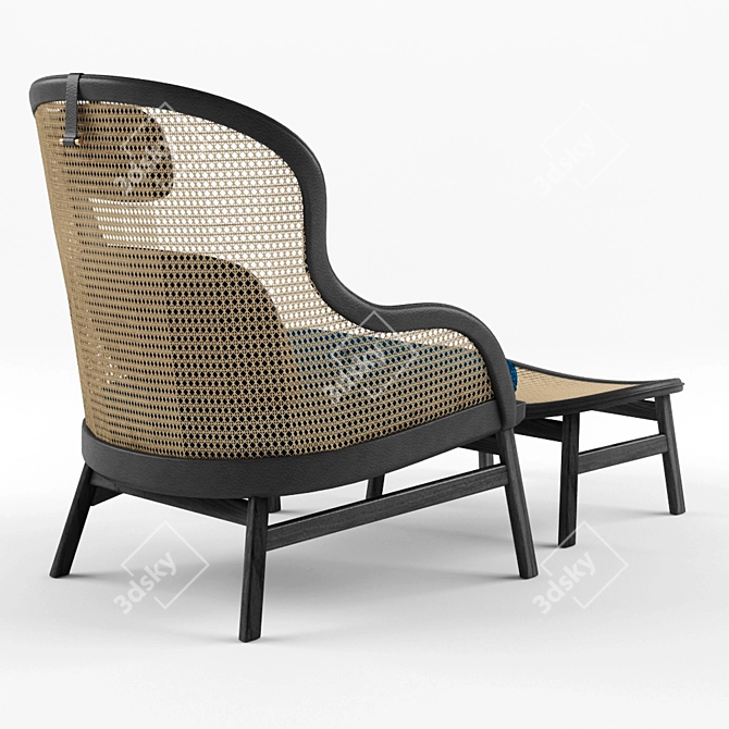 Dandy Lounge: Chic Comfort by Pierre Sindre 3D model image 2