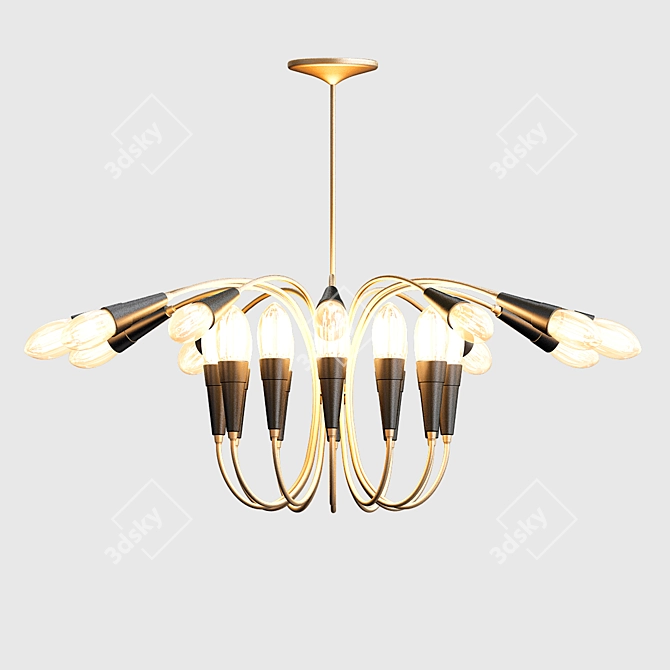 Luxury Delight suspension by Covet Lounge 3D model image 1