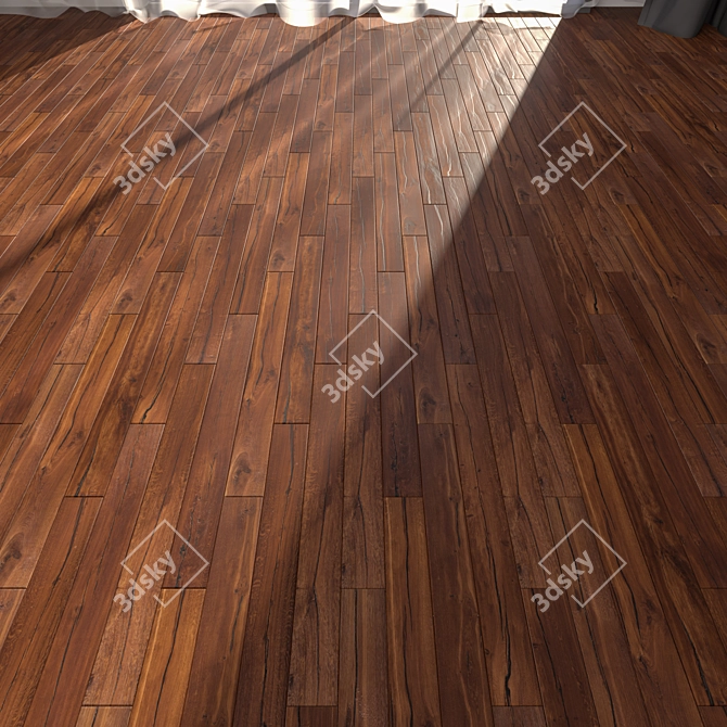 Premium Pisa Parquet: Exquisite, Elegant, Timeless 3D model image 1